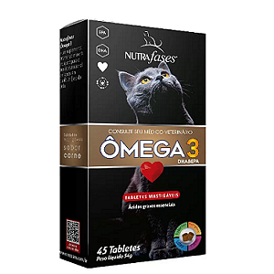 Suplemento Ômega‑3 45 Tabletes – Saúde Nutrafases