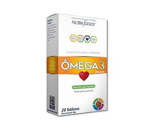 Suplemento Ômega‑3 20 Tabletes – Saúde Nutrafases