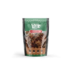 Pulmão Bovino Desidratado 100g – Petisco Natural Luv Petiscos