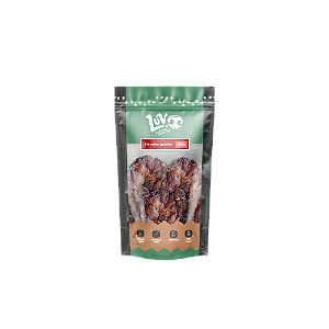Hamburguinho Bovino Desidratado 100g – Petisco Crocante Luv Petiscos