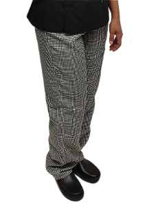 Calça Pied Poule Xadrez Cozinheiro Chef De Cozinha Trabalho