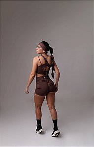 SHORT CROSS DARK BROWN