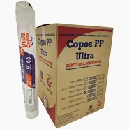 COPO 180ML ULTRA TR PP 25X100 - CX C/ 2500 UN