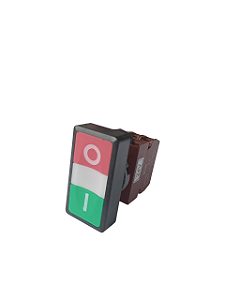 Botão LK6 Duplo Iluminação LED