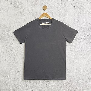 Camiseta Cinza Convencional