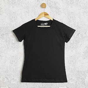 Camiseta Preta Baby Look