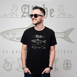 Camiseta Aliche no País das Maravilhas