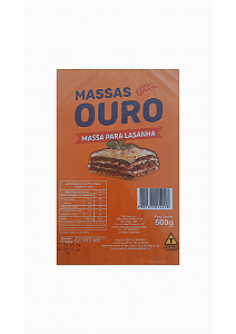 MASSA PARA LASANHA 500G