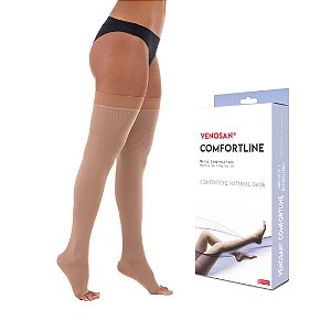 Meia Venosan Comfortline 20-30mmhg 7/8 Cor Bege
