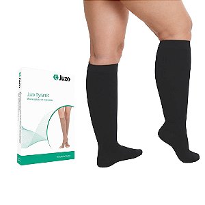 Meia Juzo Dynamic Adventure 20-30 mmHg 3/4 Cor Preto