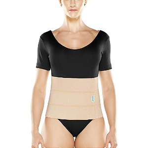 Cinta Faixa Elástica Abdominal 3 Painéis Gomos Chantal