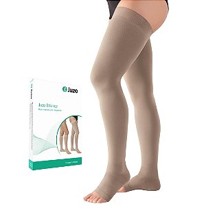 Meia Juzo Balance 7/8 Meia Coxa 20-30 mmHg cor Bege