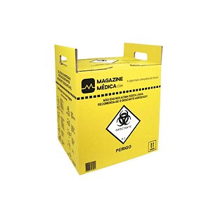Caixa Coletora Materiais Perfurocortantes Descarpack 3l