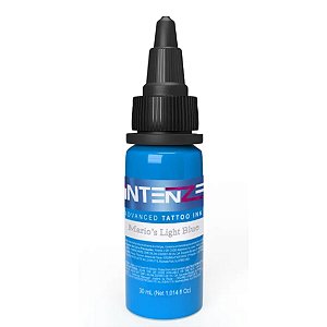 Tinta Tatuagem Intenze Mario's Light Blue 30ml