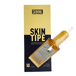 10 Cartuchos Tatuagem Skin Ink Big 1041RM Magnum Round