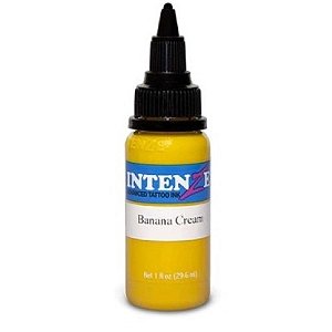 Tinta Tatuagem Intenze Banana Cream 30ml
