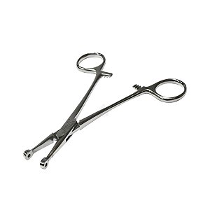 Pinça Profissional Septo e Tragus PT018 Para Aplicação 15cm