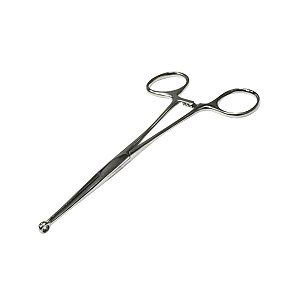 Pinça Profissional Angular para Perfuração 15cm