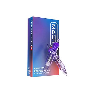 20 Cartuchos Tatuagem Mast Pro 1019RM Magnum Curvado