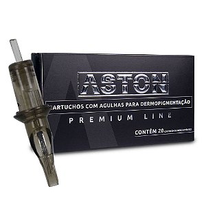 20 Cartuchos Tatuagem Aston Premium 1009RM 3009RM