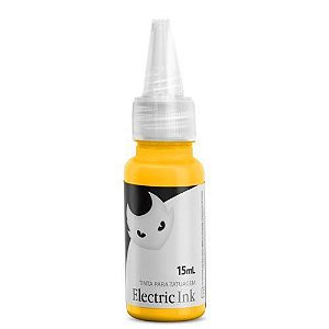Tinta Tatuagem Amarelo Canário Electric Ink 15ml