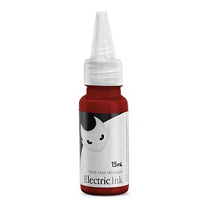 Tinta Tatuagem Vermelho Bombeiro Electric Ink 15ml