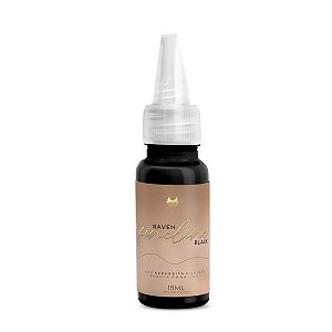 Tinta Tatuagem Raven Black Fineline Easy Glow 15ml