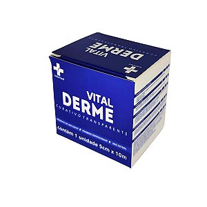 Curativo Transparente Impermeável Vital Derme 5cmX10m