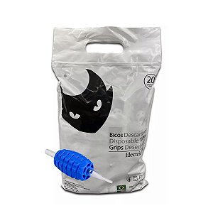 20 Bicos Descartável Electric Ink 19RL/RS