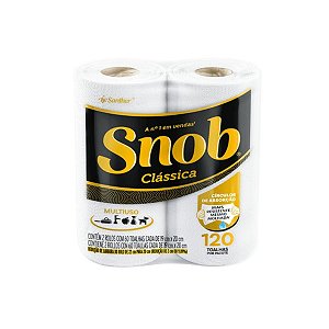 Papel Toalha Snob 120 Folhas