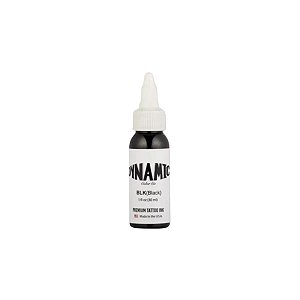 Tinta Dynamic Black Blk Preto 30ml