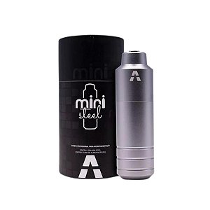 Máquina Tatuagem Pen Mini Steel Aston Machine Prata