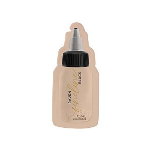 Monodose Tinta Raven Black FineLine Preto 1,5ml