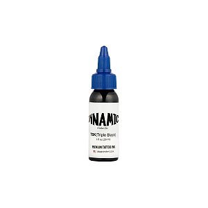 Tinta Triple Black Tbk Preto 30ml Tattoo Tatuagem