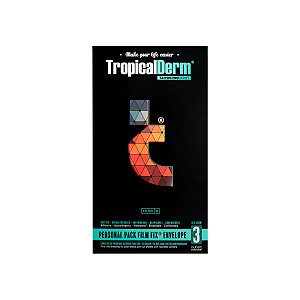 TropicalDerm Envelope C/3 Folhas Filme Fix 10cmx20cm