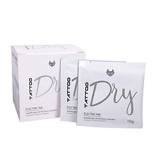 Caixa Dry Solidificador Electric Ink com 10 Unidades de 10g