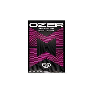 Papel Decalque Tattoo Stencil Thermal Ozer 50 Folhas