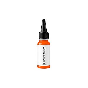 Tinta Tatuagem Electric Ink Easy Glow Crazy Orange 15ml