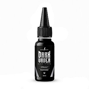 Dark Vader 15ml Black Preto Electric Ink Easy Glow Raven