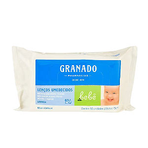 Lenços Umedecidos Bebê Lavanda - Granado