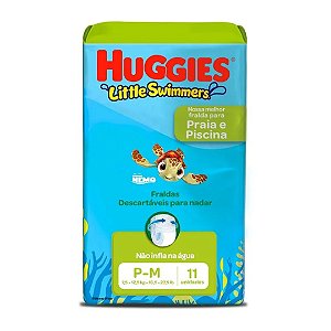 Fralda de Piscina Huggies Swimmers P-M