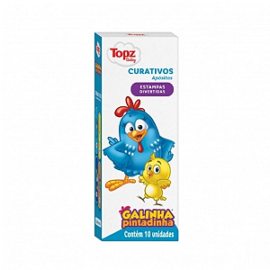 Curativo Baby Galinha Pintadinha c/ 10 unid