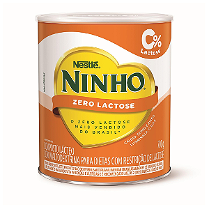 Composto Lácteo Ninho Zero Lactose 700g - Nestlé
