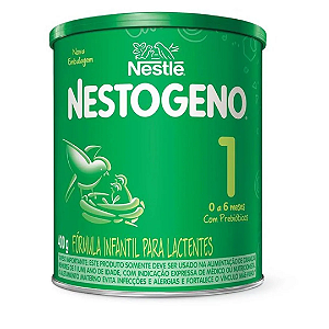 Nestogeno 1 Fórmula Infantil 0 a 6 meses - 400g - Nestlé