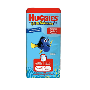 Fralda Huggies Swimmers G-XG c/ 10 unid