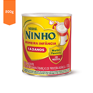 Fórmula Infantil Ninho Primeira Infância 1 à 3 Anos 800g