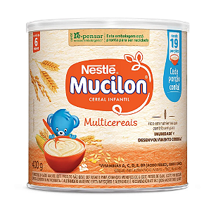 Cereal Infantil Multicereais Mucilon - 400g