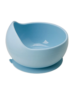 Bowl em silicone com ventosa Azul - Buba