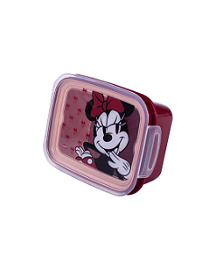 Marmita Infantil Minnie com Trava 850ml - Plasútil