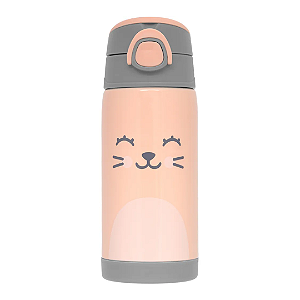 Copo Térmico com Canudo Gumy Pêssego - Buba